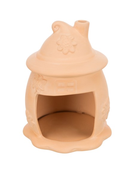 Casa de cerámica - Pack de 3 unidades terracota