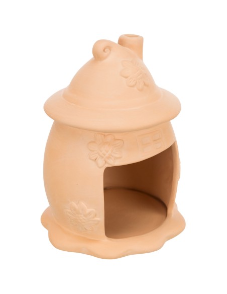 Casa de cerámica - Pack de 3 unidades terracota