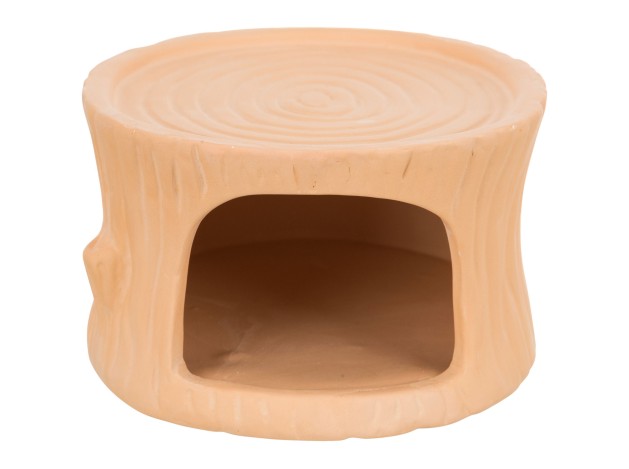 Casa de cerámica - Pack de 3 unidades terracota