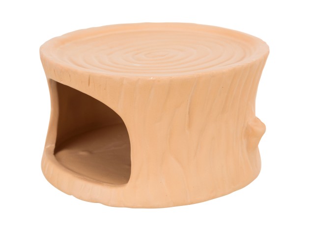 Casa de cerámica - Pack de 3 unidades terracota