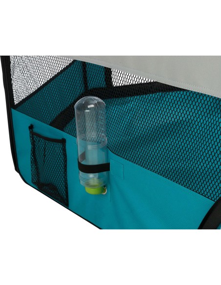 Recinto Exterior turquesa/gris claro