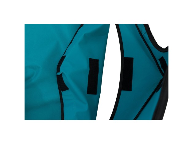 Recinto Exterior turquesa/gris claro