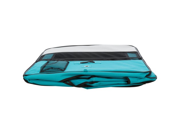 Recinto Exterior turquesa/gris claro