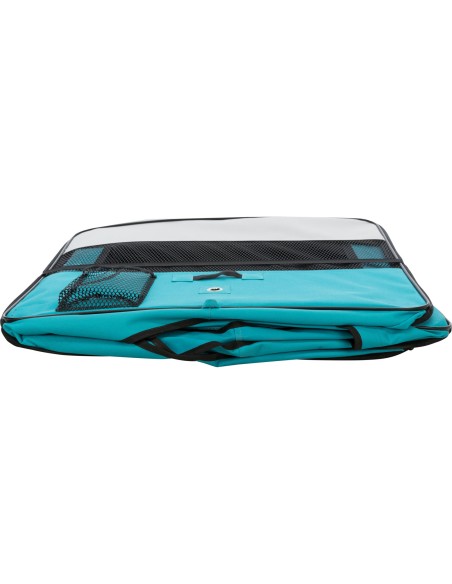 Recinto Exterior turquesa/gris claro