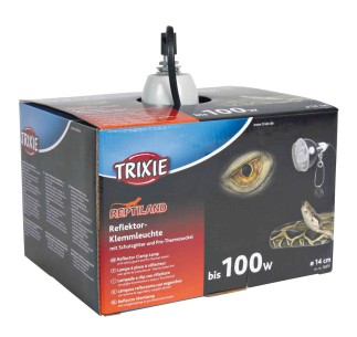 Reflector con Abrazadera para Lámpara con malla protectora