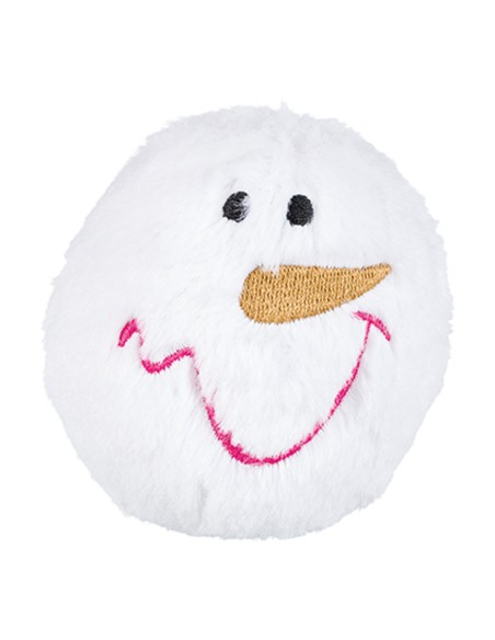 Set de 6 Bolas de Nieve Navidad Blanco - Pack de 6 unidades