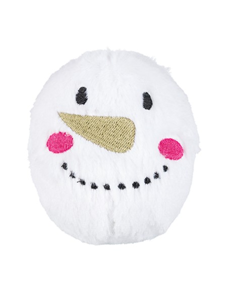 Set de 6 Bolas de Nieve Navidad Blanco - Pack de 6 unidades