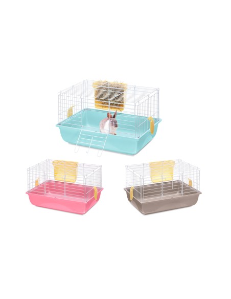 Jaula Roedor EASY 60 - Pack de 3 unidades Rojo-Azul-Verde