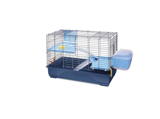 Jaula Roedor BENNY 100, Azul oscuro-Azul Azul...
