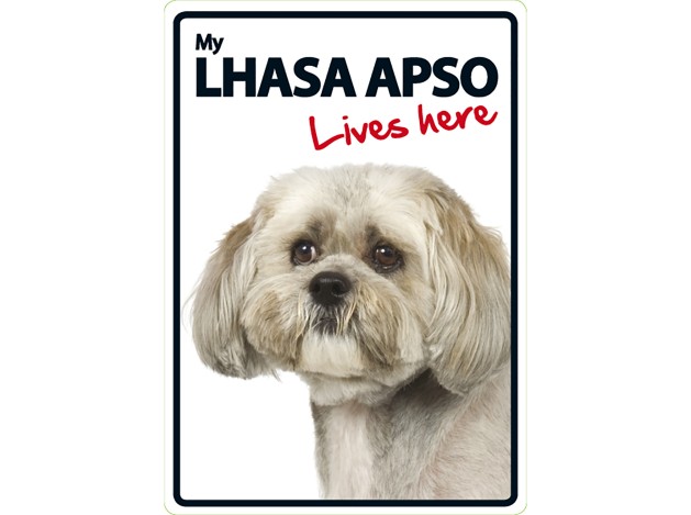 Señal A5 'Lhasa Apso - Lives Here'