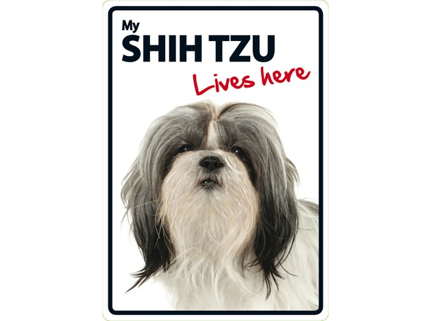 Señal A5 'Shih Tzu - Lives Here'