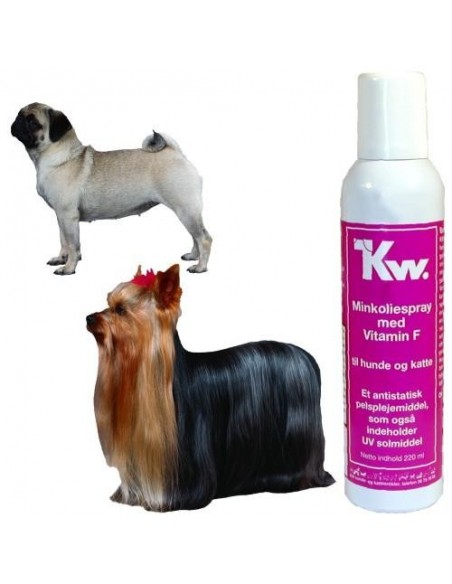 Spray Abrillantador Aceite de Visón con Lanolina Kw.