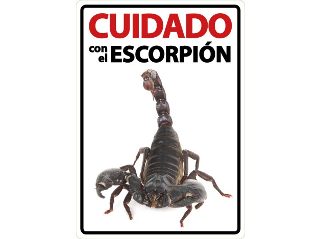 Señal A5 'Cuidado con el Escorpión'