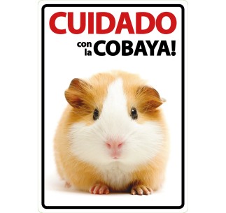 Señal A5 'Cuidado con la Cobaya'