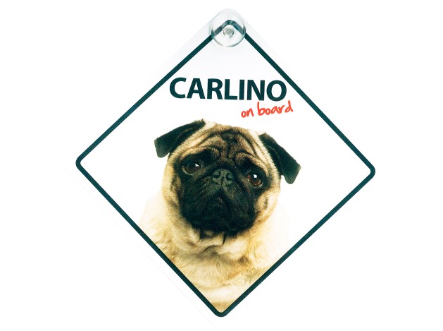 Señal con Ventosa 'Carlino on Board'