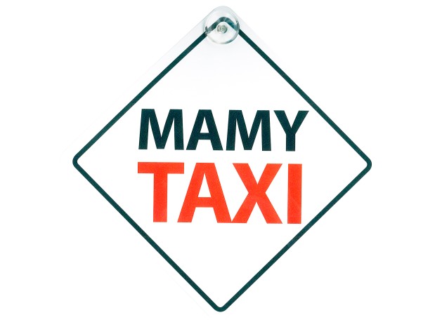 Señal con Ventosa 'Mamy Taxi'
