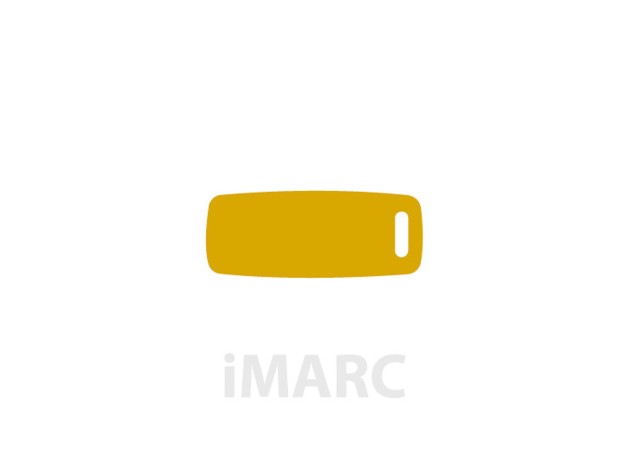 Placa Equipaje IMARC Dorado