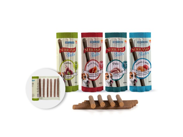 Sticks Serrano Pato - Pack de 10 unidades