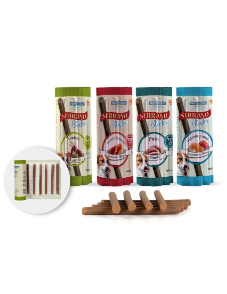 Sticks Serrano Pato - Pack de 10 unidades