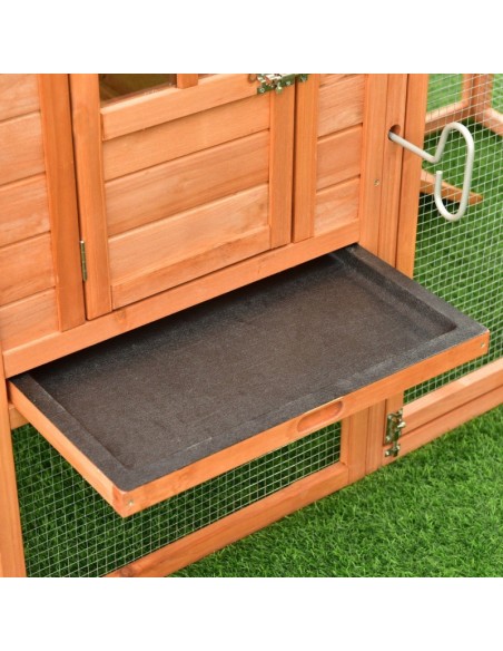 CASETA MADERA AVES MOD.LYON