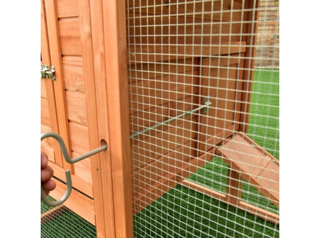 CASETA MADERA AVES MOD.LYON