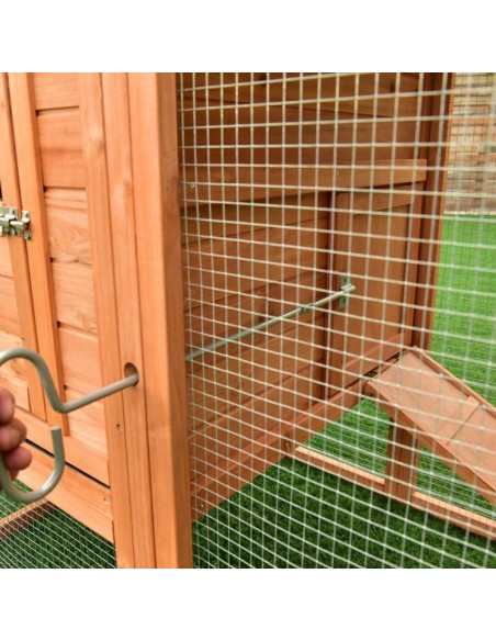 CASETA MADERA AVES MOD.LYON