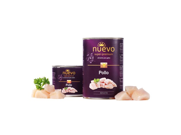 Lata Gato ADULTO Pollo NUEVO - Pack 6 uds