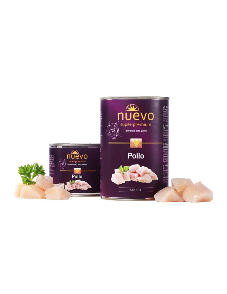 Lata Gato ADULTO Pollo NUEVO - Pack 6 uds