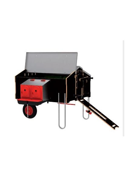 GALLINERO MOVIL 1x1.2M SIN KIT DESPLAZ FREE-RANGE