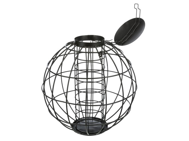 Comedero Bolas de Grasa, ø 22 × 24 cm, negro