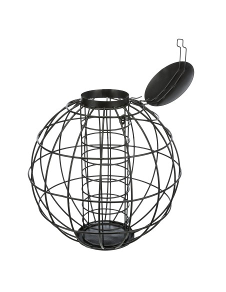 Comedero Bolas de Grasa, ø 22 × 24 cm, negro