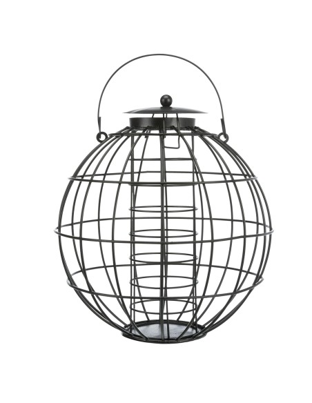 Comedero Bolas de Grasa, ø 22 × 24 cm, negro