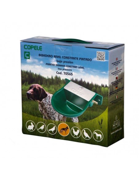 Bebedero para Perros de Nivel Constante Verde