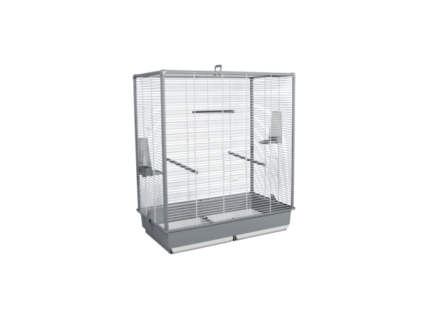 Palos perchas para pájaros 38 cm Gris 2uds