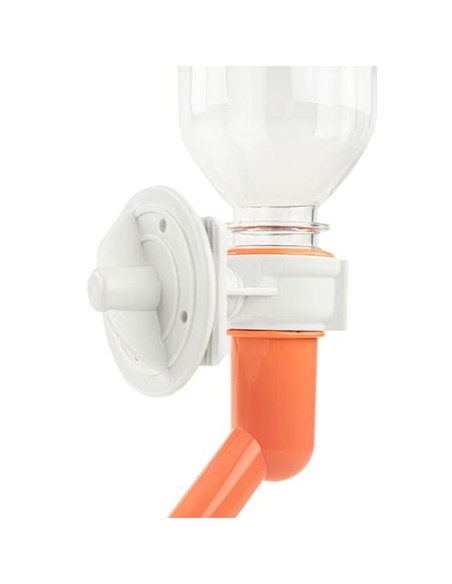 Bebedero chupete universal con botella