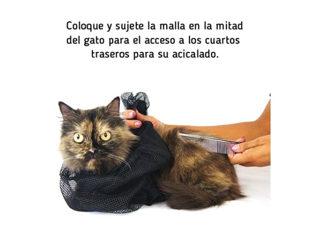 Bolsa de Malla para el aseo de Gatos