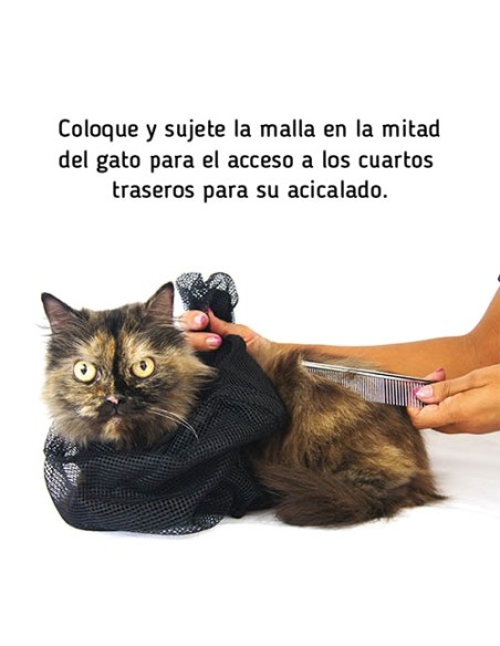 Bolsa de Malla para el aseo de Gatos