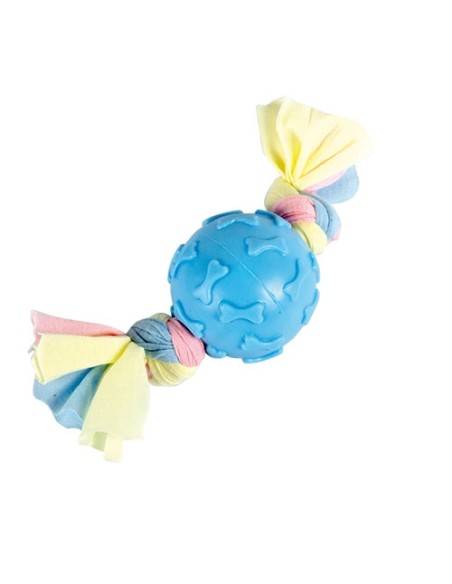 Pelota con nudos de trapillo