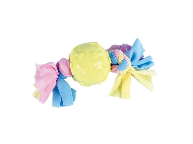 Pelota con nudos de trapillo