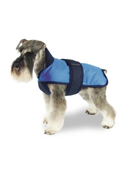 Abrigo +Zip Breathe Comfort Azul