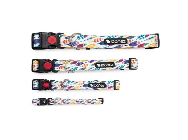 Collar Fantasy Geo y Plumas