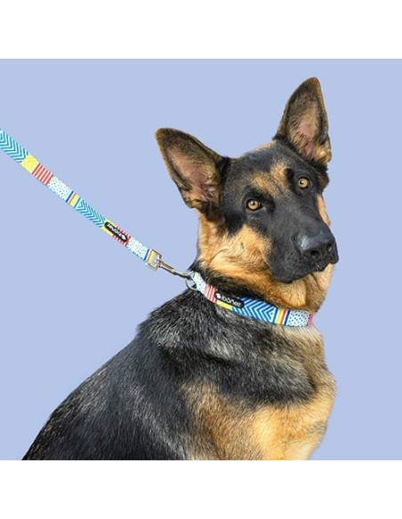 Collar Fantasy Geo y Plumas