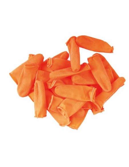 Dediles de látex Naranjas
