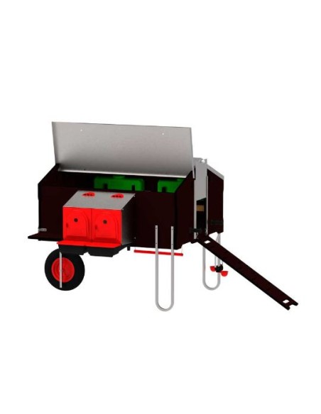 GALLINERO MOVIL 1x1.2MT C/KIT DESPLAZ FREE-RANGE