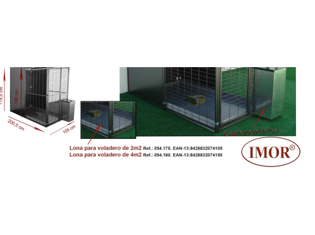 Lona para Voladero 2m2