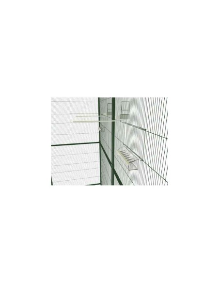 Voladero para pájaros 1m2 con ruedas