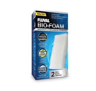 Fluval Bio-Foam 107, 2uds