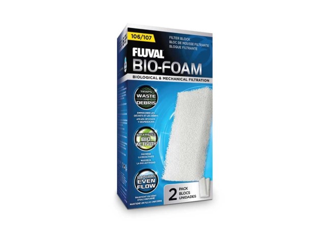 Fluval Bio-Foam 107, 2uds