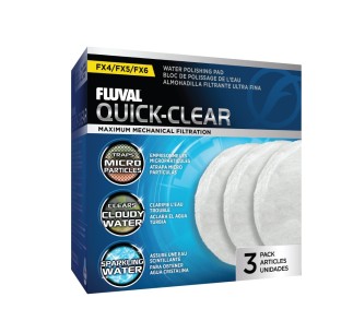 Fluval Quick ClearAlmohadilla Ultra Fina FX, 3uds