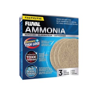 Fluval FX4/6 Almohadilla Elimina Amoniaco, 3uds